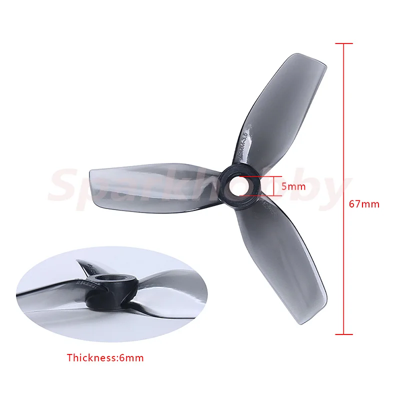 4 штнаборами по 2 пары hq cinewhoop 75 мм пр