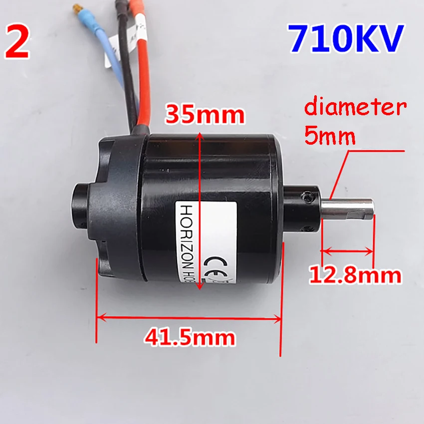 

1pc NdFeB Magnetic Model Airplane Brushless Motor KV870 KV710 Outer Rotor Micro Motor Without Brush High Quality