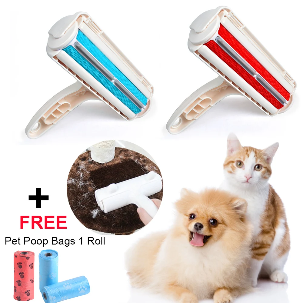 

Reusable Pet Hair Remover Dog Fur Roller Sofa Clothes Cleaning Brush Pet Hair Remover Reusable Dog Cat Lint Pet Hair Remover