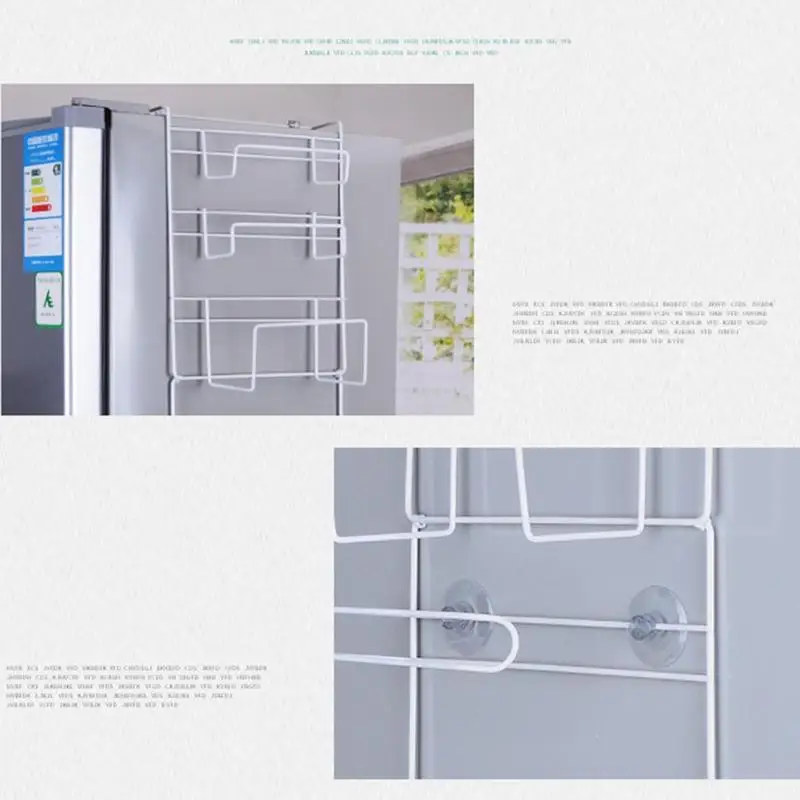 Стеллаж для кухонной боковой полки настенная подвесная стойка хранения