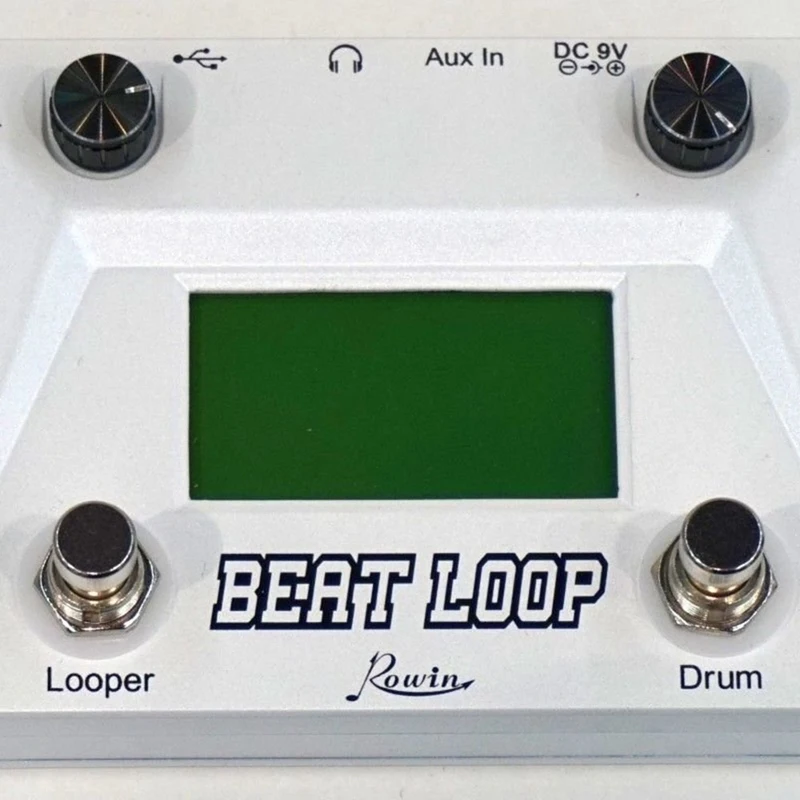 

Hot- Lbl - 01 Guitar Beat Loop Drum Machine With Foot Switch 3 Different Modes Usb Type Beat Looper With Lcd Backlight