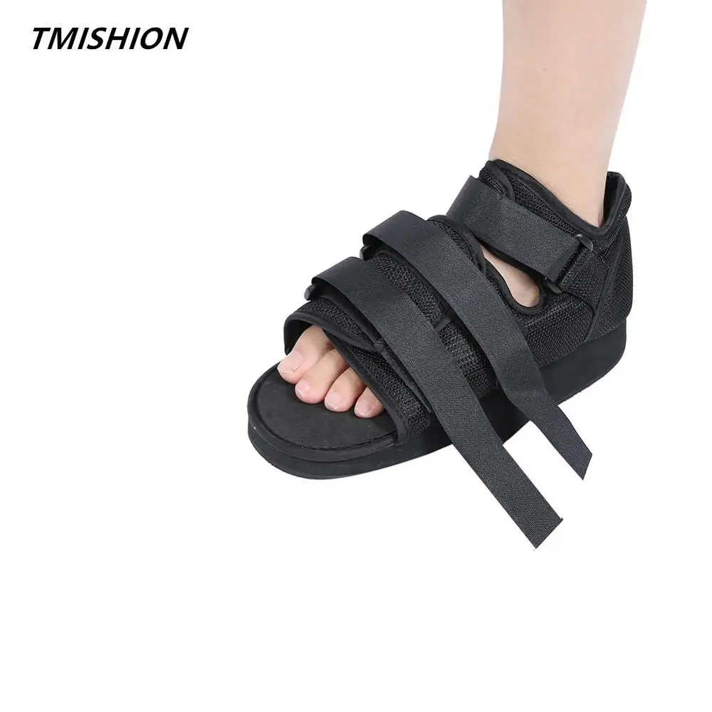 

Foot Care Posture Corrector Surgical Shoes Breathable Foot Fracture Shoe Lightweight Post-Op Walking Boot Skin-Care Pain Relief