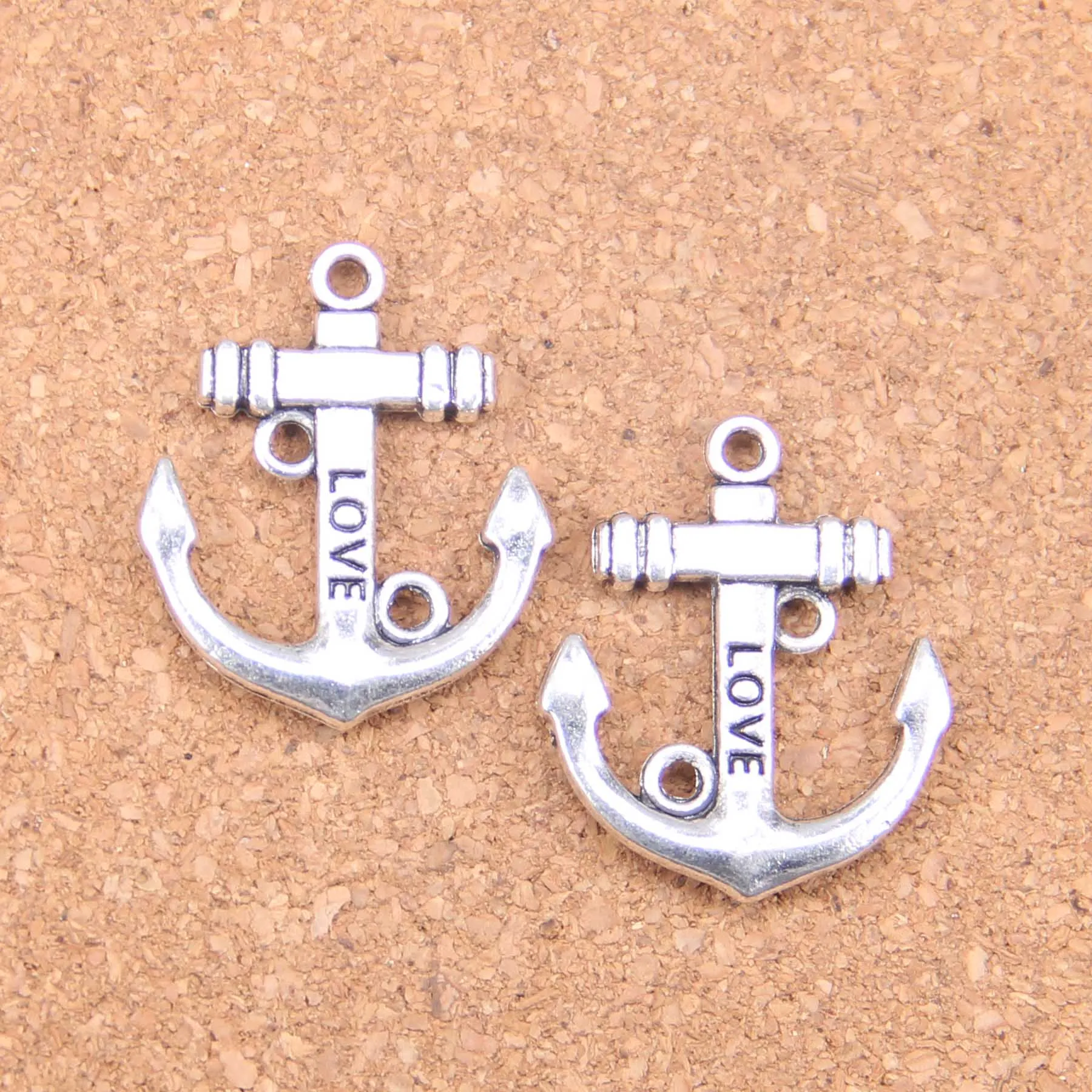 

30pcs Charms anchor 30x25mm Antique Pendants,Vintage Tibetan Silver Jewelry,DIY for bracelet necklace