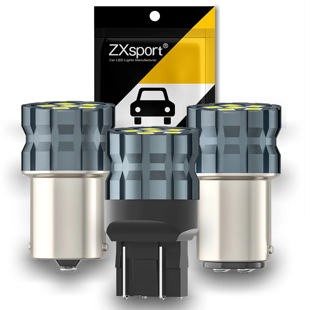 

2 шт., Автомобильные светодиодные лампы CanBus S25 1156 BA15S P21W BAY15D PY21W T20 7440 W21W W21/5W