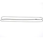 10 шт.лот, нержавеющая сталь 316L, 40, 45, 50, 60 см, длина 2,4 мм, круглый шар, бисер, цепь для поделок, ожерелье, ювелирное изделие