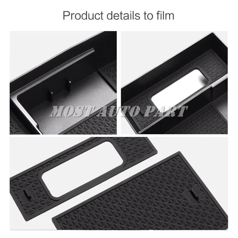 

ABS Plastic Interior Center Console Armrest Storage Box Holder For MAZDA CX-8 2017-2021 CX-9 2016-2019 LHD Car Decoration