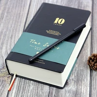 ten years 365 days notebooks simple agenda hand ledger retro diary schedule student gift planner journal notepad school office