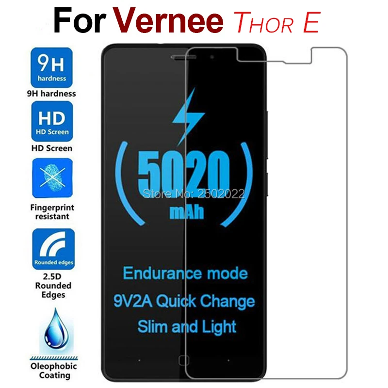 10 шт. закаленное стекло для Vernee Thor E защитная Пленка чехол экрана Защитная пленка