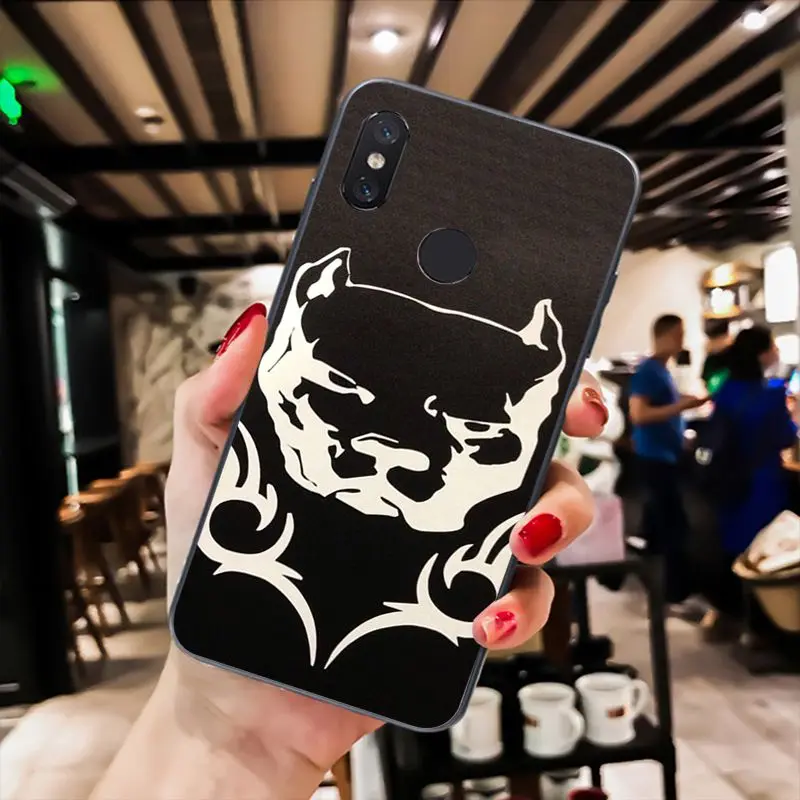 Чехол для телефона с милой собакой Maiyaca питбулл Xiaomi mi5 6 A1 A2 Lite Mi9 9SE mi8lite 8explorer Pocophone F1