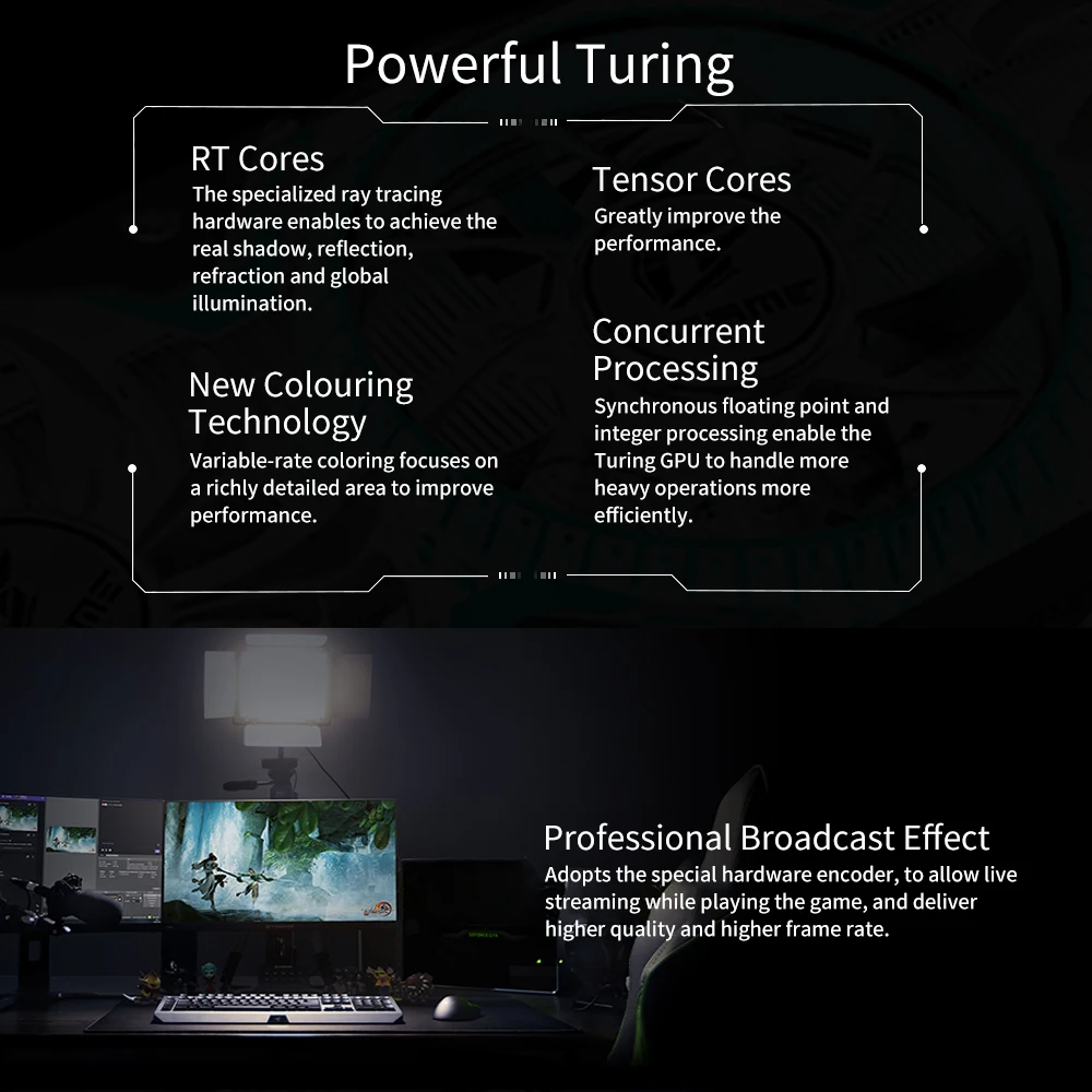Цветной игровой компьютер iGame GeForce RTX 2080 Advanced OC видеокарта PUBG выделенная графика RGB