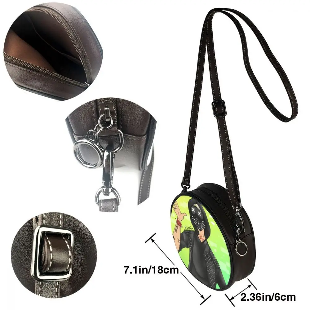 Сумка на плечо для часов и собак кожаная миниатюрная сумочка с принтом ключей