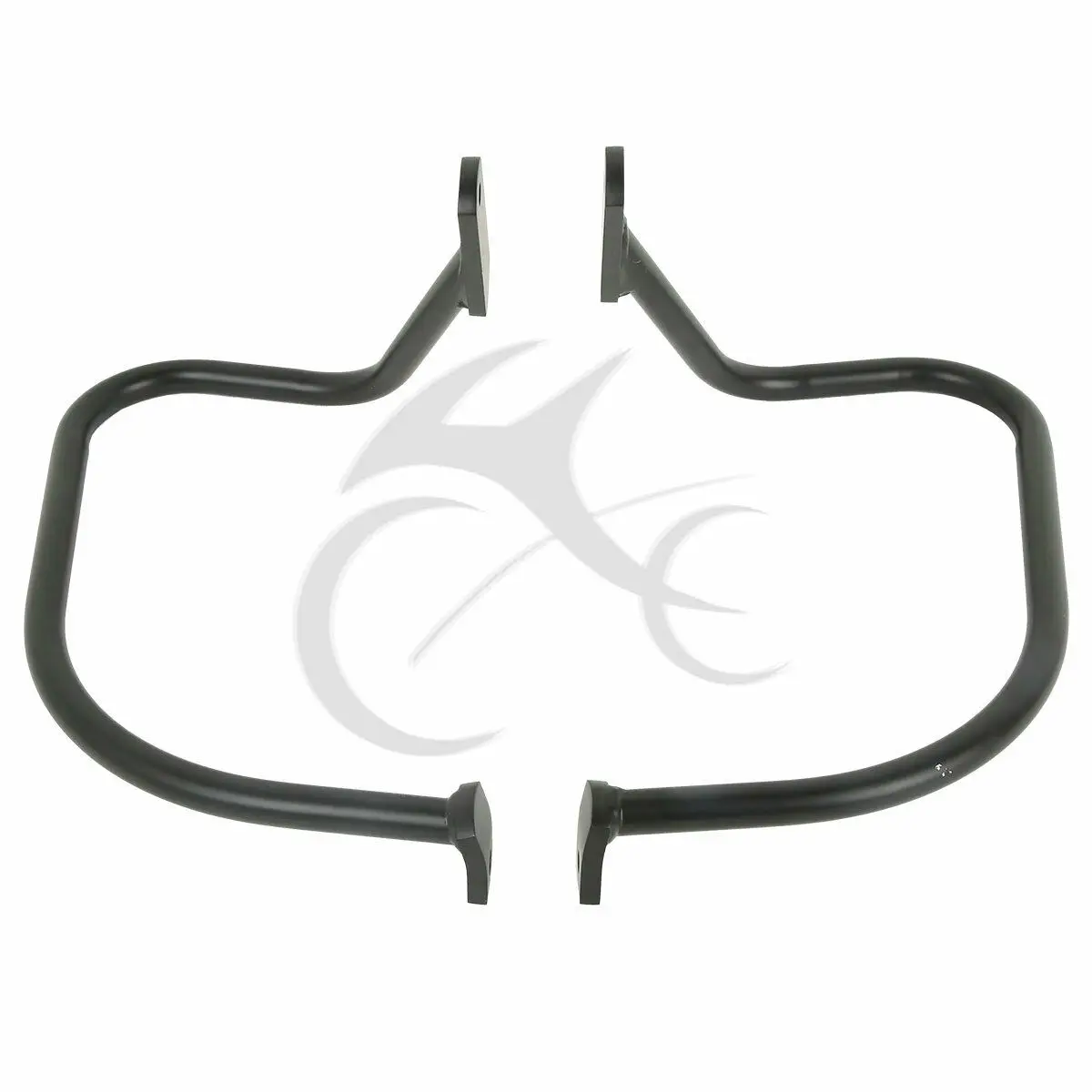 Седельная сумка для мотоцикла, сумка для седла, защита рельса, краш-бар для Harley Softail Heritage Springer FLSTS 1997-1999 1998, новинка, хром, черный
