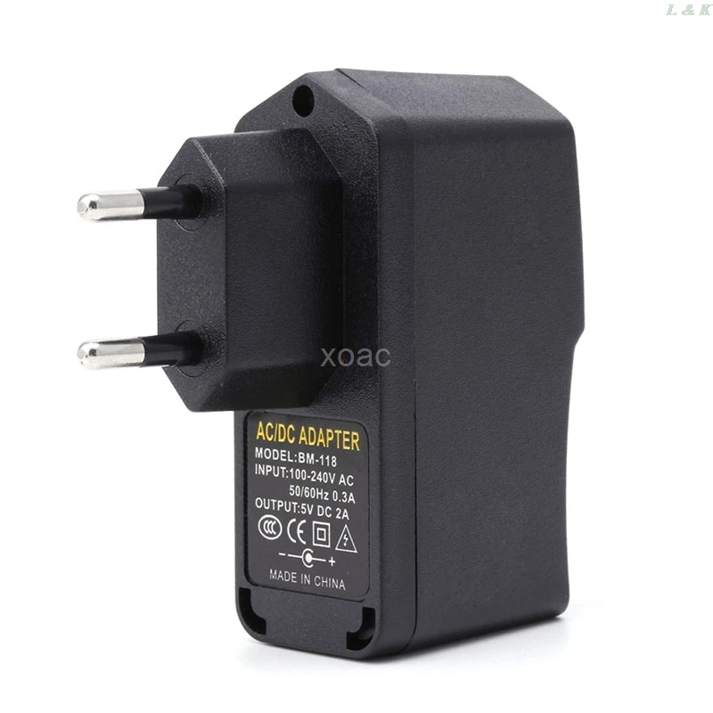 AC 100-240V DC 5V 2A 10W EU Plug USB Импульсный блок питания зарядное устройство M08 Прямая