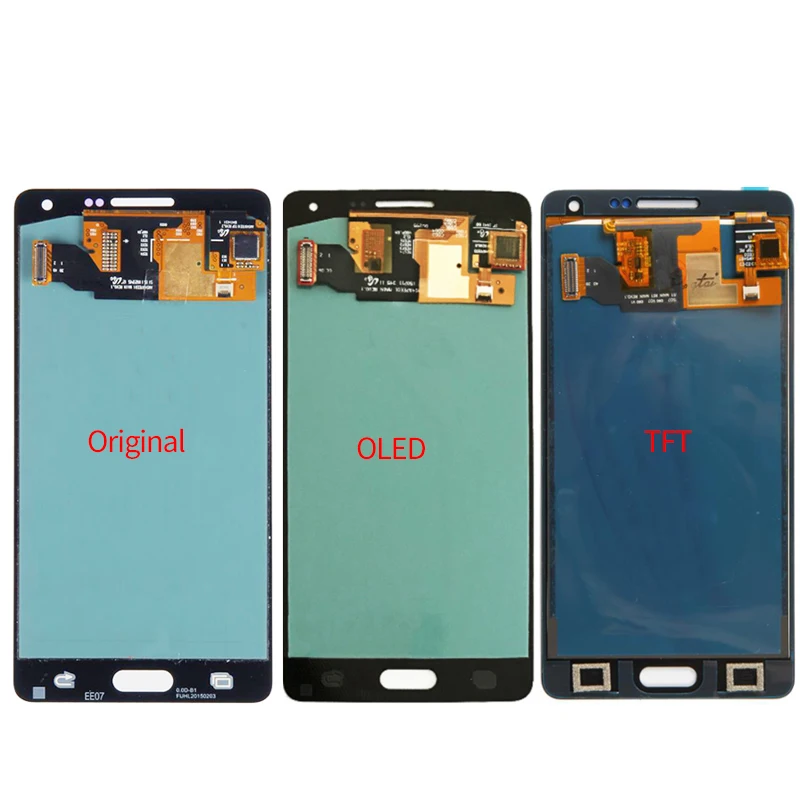 ЖК дисплей Super AMOLED для Samsung Galaxy A5 2015 A500FU A500 A500F A500M сенсорный экран с дигитайзером в