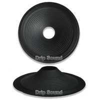 18 inch 450mm 100mm core speaker cone paper basin woofer drum paper 4 ring cloth edge trumper bass repair parts 1