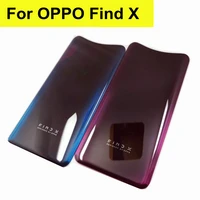 6 42 inch for oppo find x back battery cover door housing case rear glass lens parts replacement for oppo find x battery cvoer