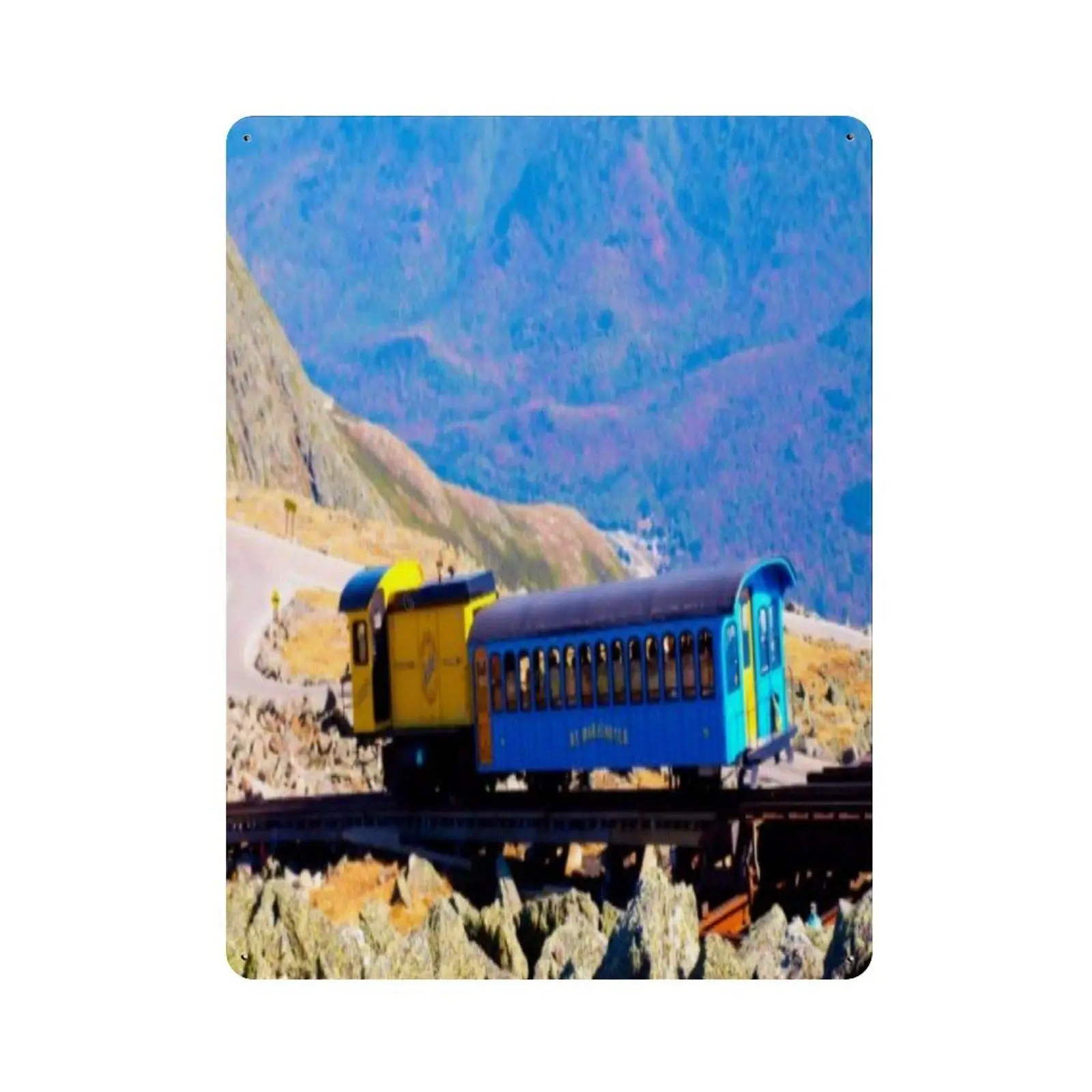 Ретро винтажный металлический жестяной знак We Love Washington Mountain New Хэмпшир настенный