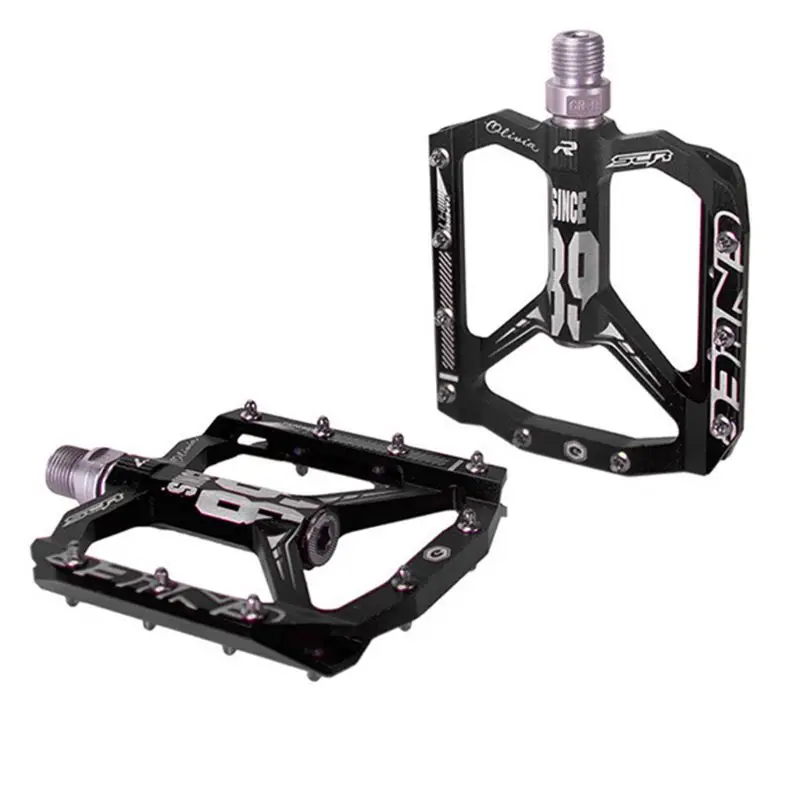 

1Pair MTB Bicycle Cycling Road Mountain Bike Flat Pedals Aluminum Alloy Pedals H4GF
