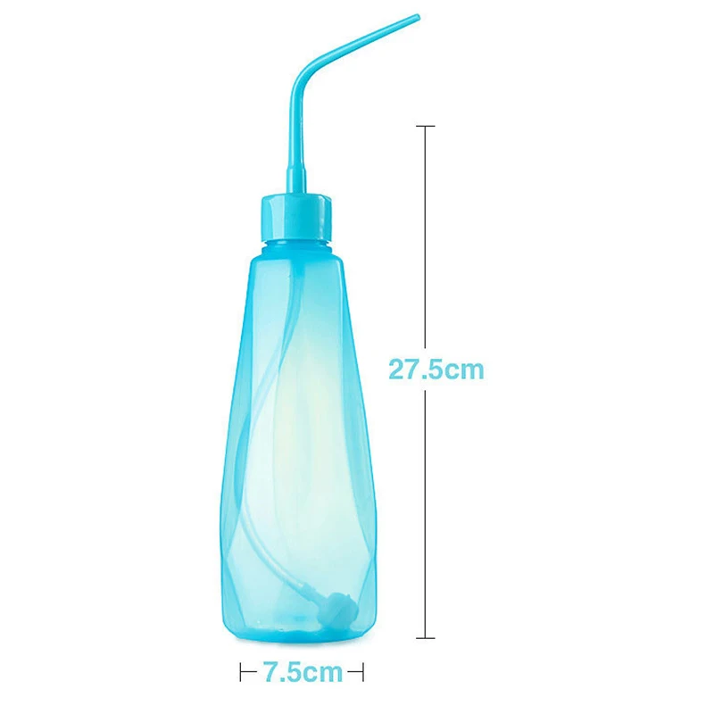 

480ml Watering Pot Gardening Tool Squeeze Type Watering Pot Plastic Fleshy Pot Drip Pot Home garden plants watering kettle