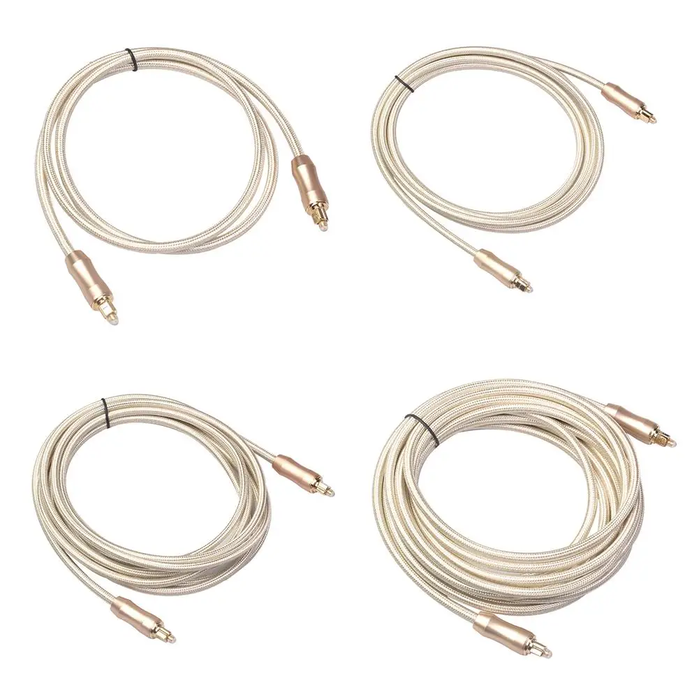 Для SPDIF Toslink волоконный квадратный порт аудио кабель для усилителя мощности ТВ 1 м