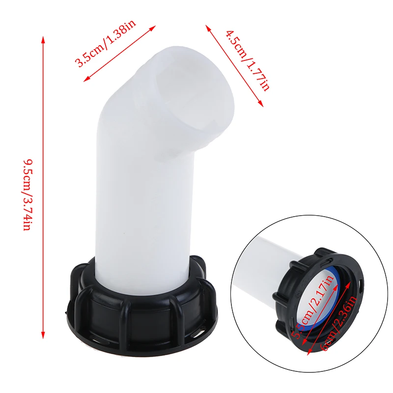 

Thread IBC Tank Adapter Extension Drain Spout Hose IBC Water Tank Nozzle Tap Cap Valve Fitting For Home Garden Water Connectors