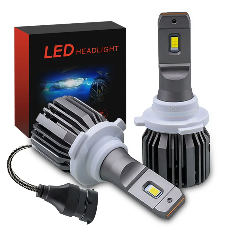 

2X 9005 9006 HB3 HB4 H7 9012 HIR2 H1 H4 Bulb H11 H8 H9 Car LED Headlight Bulb 16000Lm CSP Chip Auto LED Headlamp 6000K White
