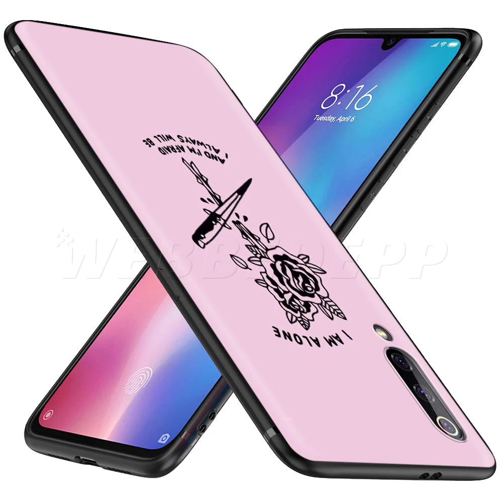 Грустно аниме эстетика vaporwave чехол для Xiaomi Redmi 4A 4X5 5A 6 6A 7 7A S2 Примечание Go K20 Pro Plus премьер-8 T