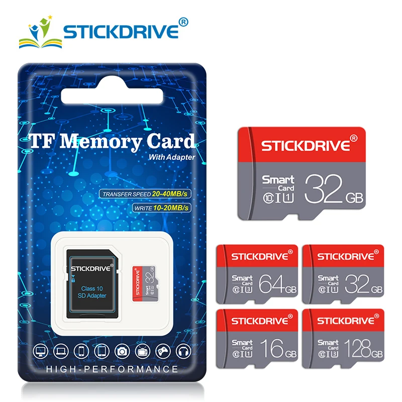 micro sd 4  8  16  32 ,   microSD 64  128 , - SDHC/SDXC  10, TF/sd