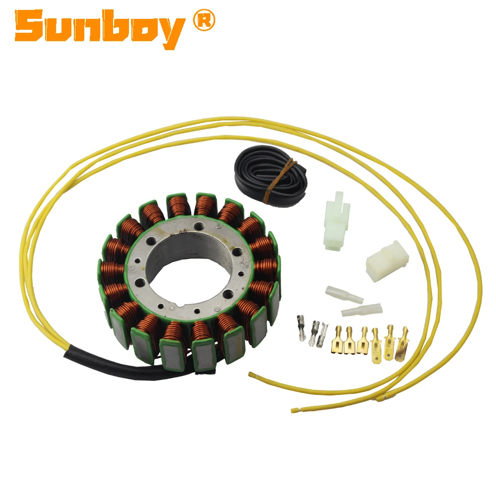 Катушка статора для мотоцикла Honda CX500 CX650 Custom CX500 CX650 Turbo GL500 Interstate VT1100C VT800C Shadow 800 Катушка статора для мотоцикла Honda CX500 CX650 Custom CX500 CX650 Turbo GL500 Interstate VT1100C VT800C Shadow 800