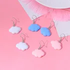 Серьги-подвески женские, 3 цвета, простые