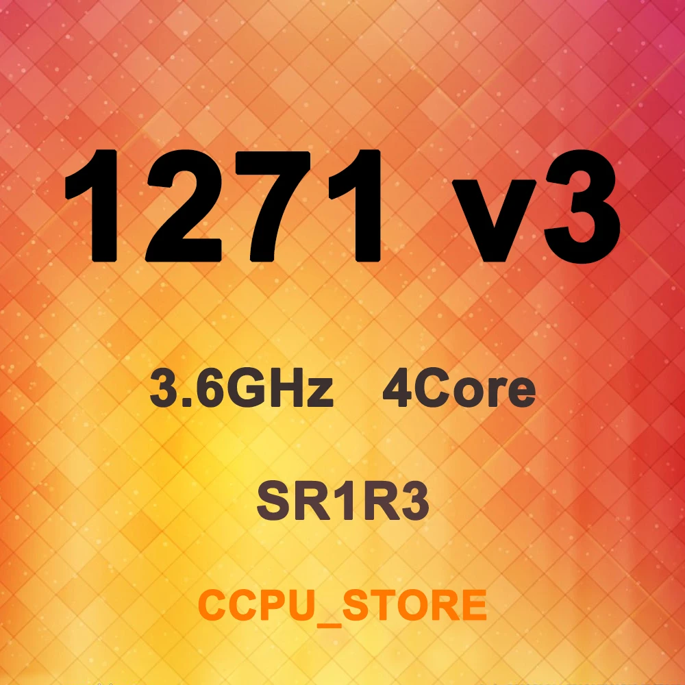 Ксеон E3-1271 v3 SR1R3 3 6 ГГц 4 Ядра 8 нить Мб 80 Вт LGA1150 Процессор процессор | Компьютеры и