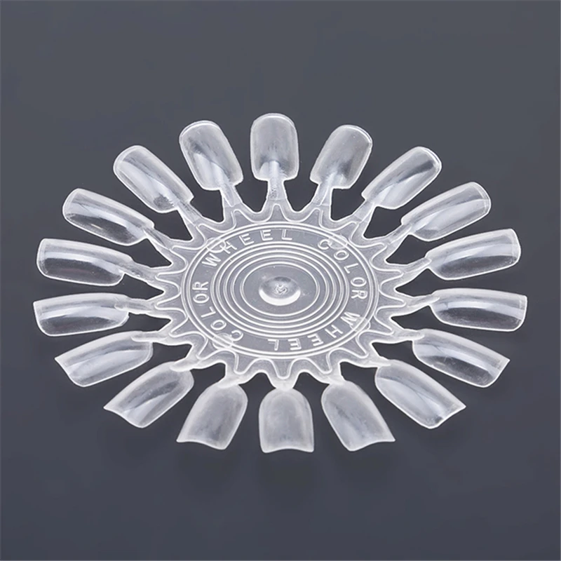 Новый салонный дизайн ногтей круглой формы с полкой для демонстрации гель-лака