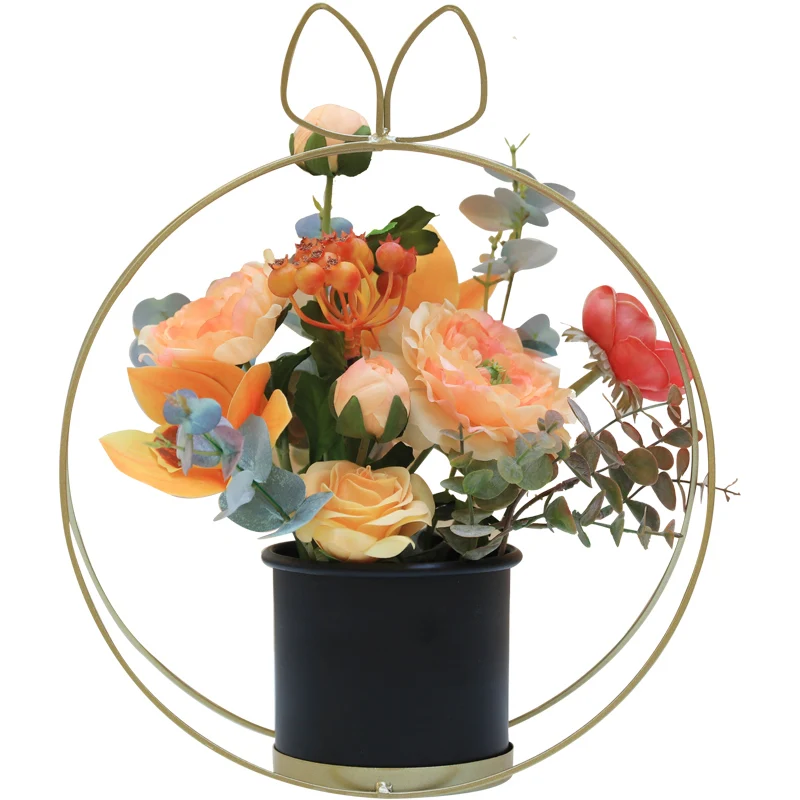 

Simple artificial flower simulation flower decoration living room table floral decoration flower small fresh furnishings