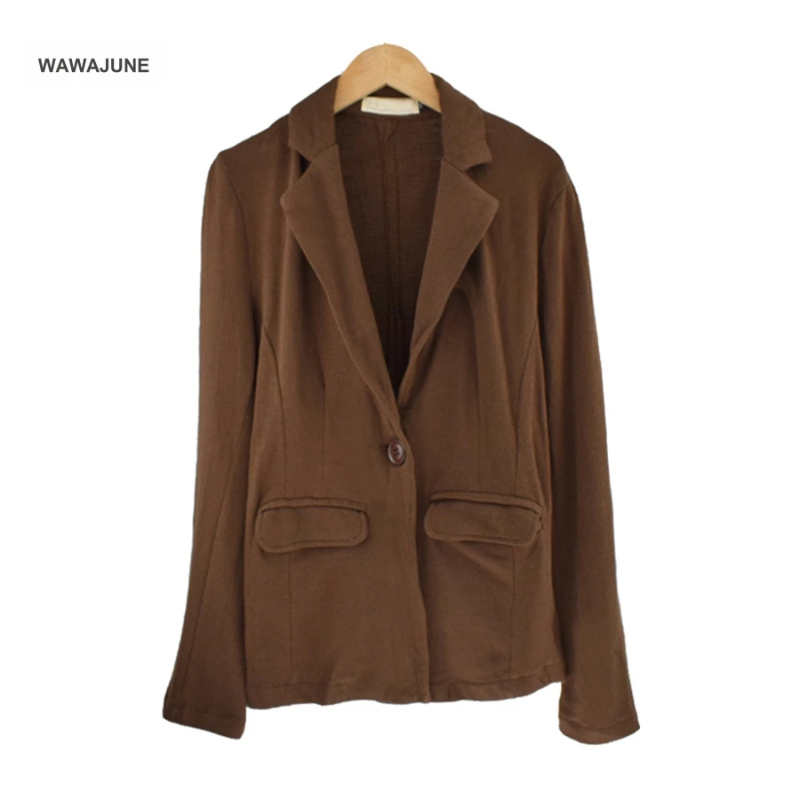 Блейзер #287 Женская куртка кофейные офисные женские блейзеры индивидуальные