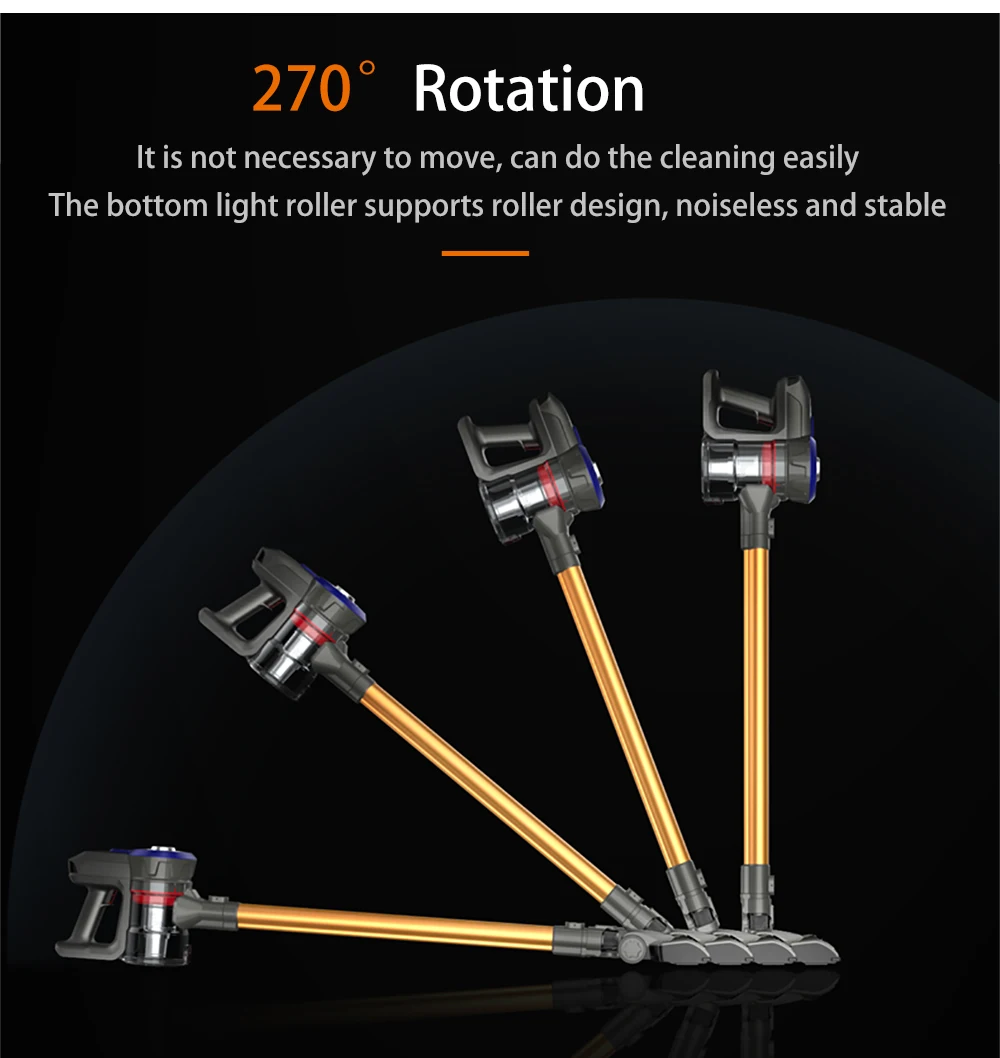 Плюс пылесос ручной беспроводной Циклон Стик очиститель для дома автомобиля 8500Pa