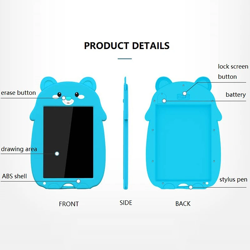 Мультяшный ЖК-планшет для рисования Sunany 8 5 дюйма электронный блокнот письма