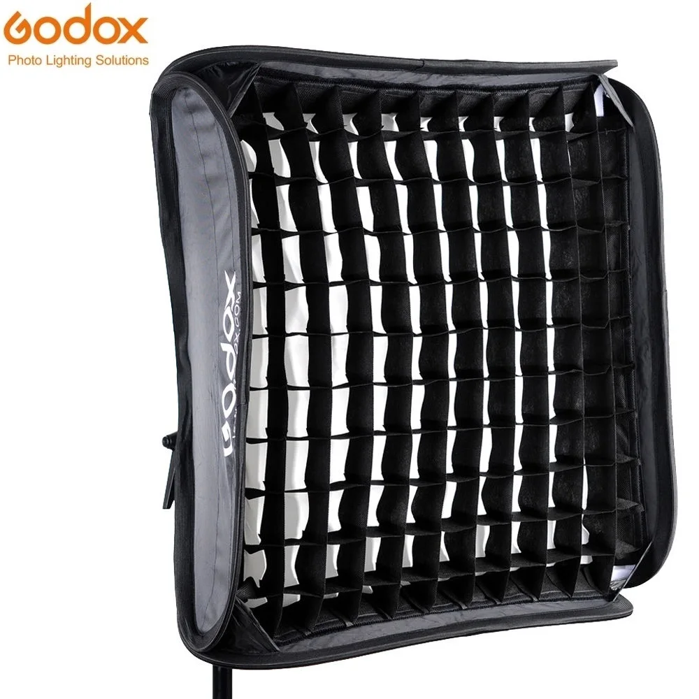 Godox 60x60 см 80x8 0 см портативная складная сумка для вспышки для камеры-софтбокс комплект подходит для Bowens Elinchrom Comet с сетчатым переносным чехлом