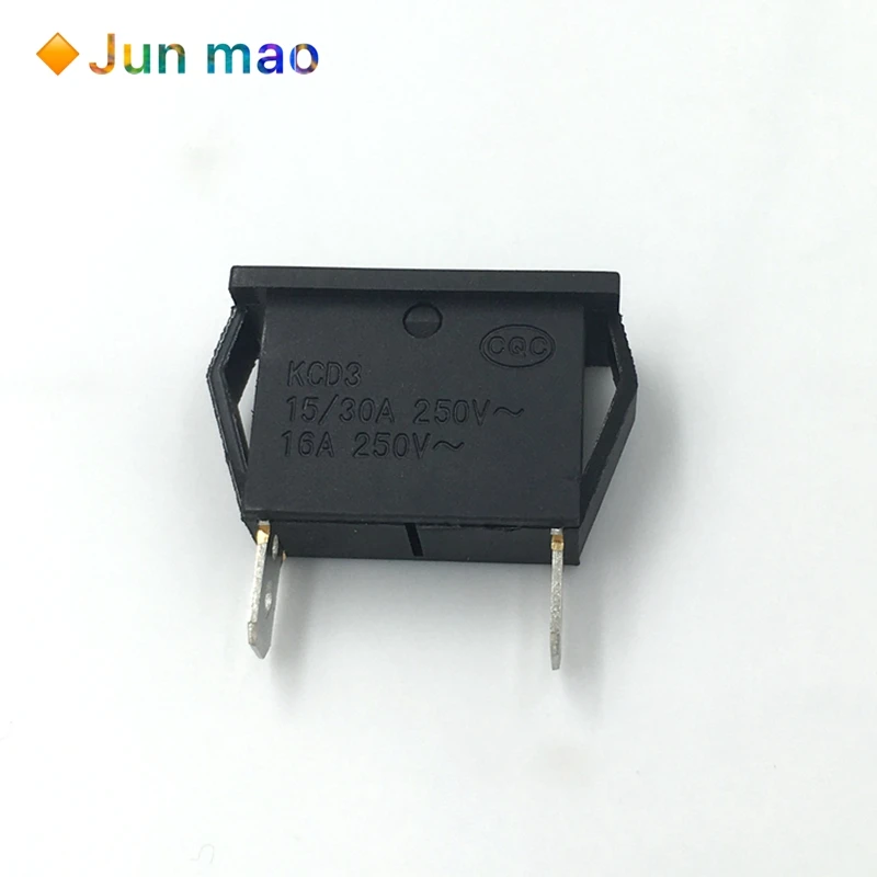 2 предмета в комплекте 5 шт. 15/30A 250v 16A KCD3 2pin средний автомобильный держатель