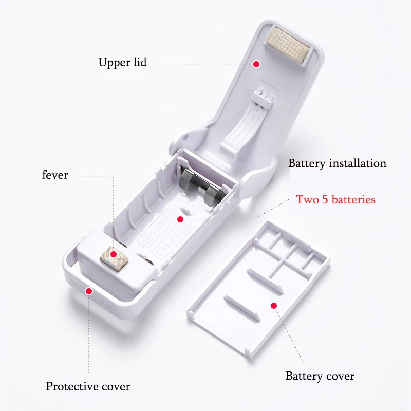 

Portable heat sealer plastic bag storage bag micro sealer convenience sealer kitchen gadget snack plastic bag sealer
