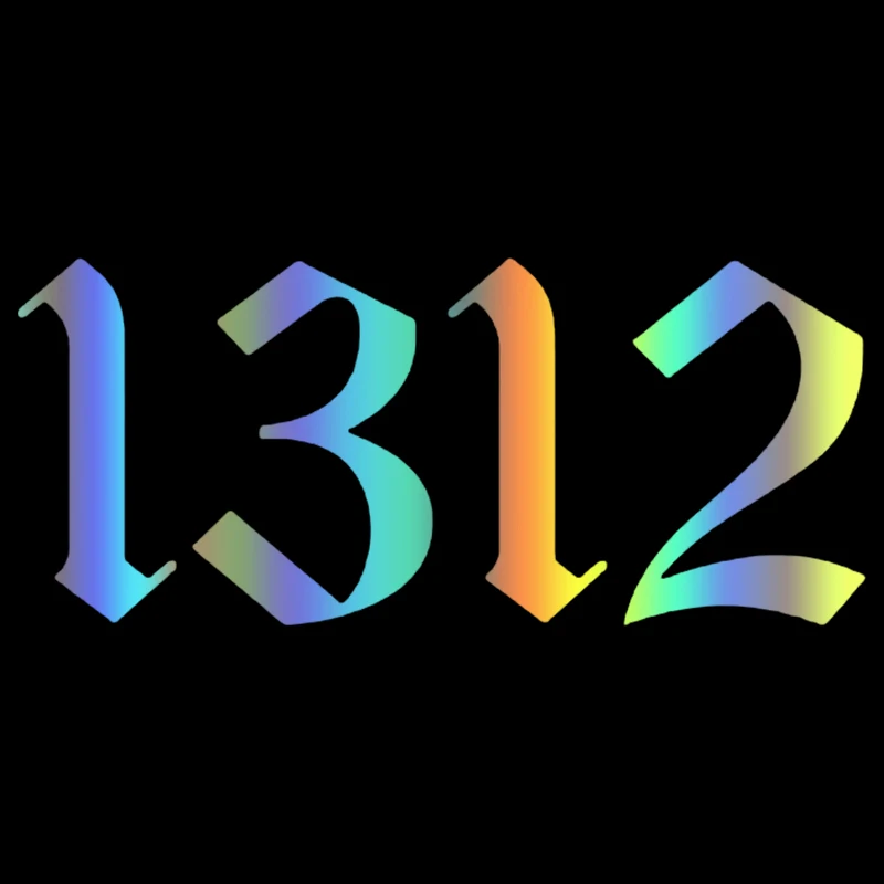 

CK20243# наклейки на авто номер 1312 водонепроницаемые наклейки на машину наклейка для авто автонаклейка стикер этикеты винила наклейки стайлинга автомобилей украшения на бампере автомобиля Без фона