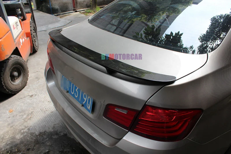 H стиль углеродного волокна багажника спойлер Подходит для BMW F07 5 Series 5GT|Спойлеры и