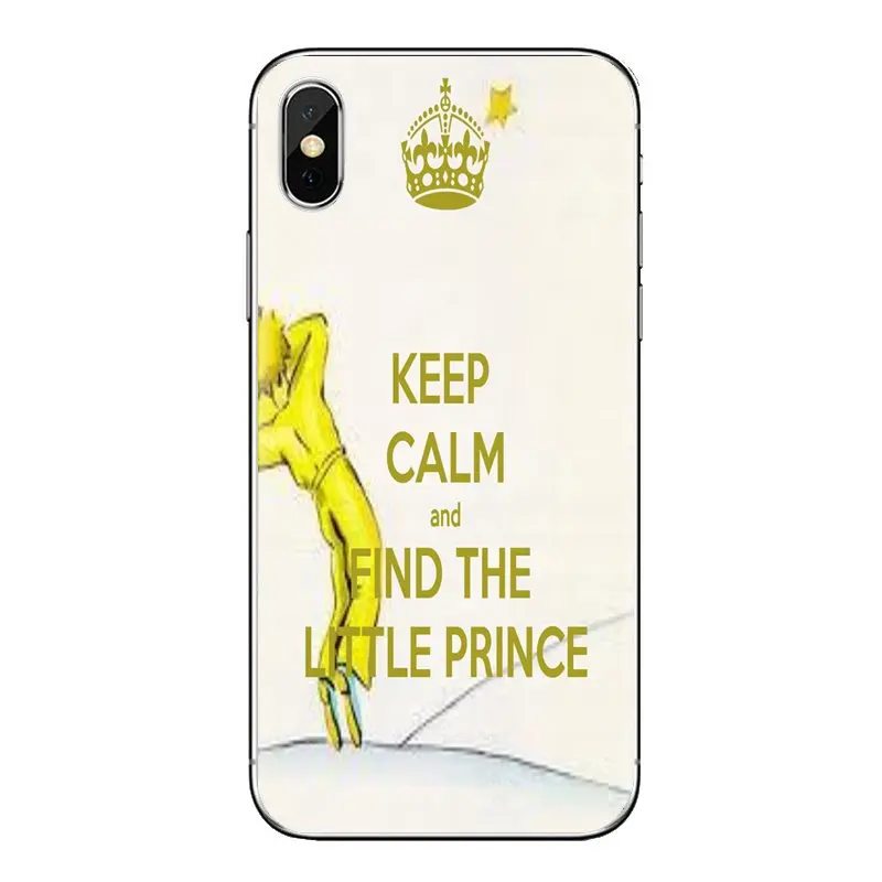 Чехол для iPhone XS Max XR X 4 4S 5 5S 5C SE 6 6S 7 8 плюс samsung Galaxy J1 J3 J5 J7 A3 A5 в стиле Маленький принц