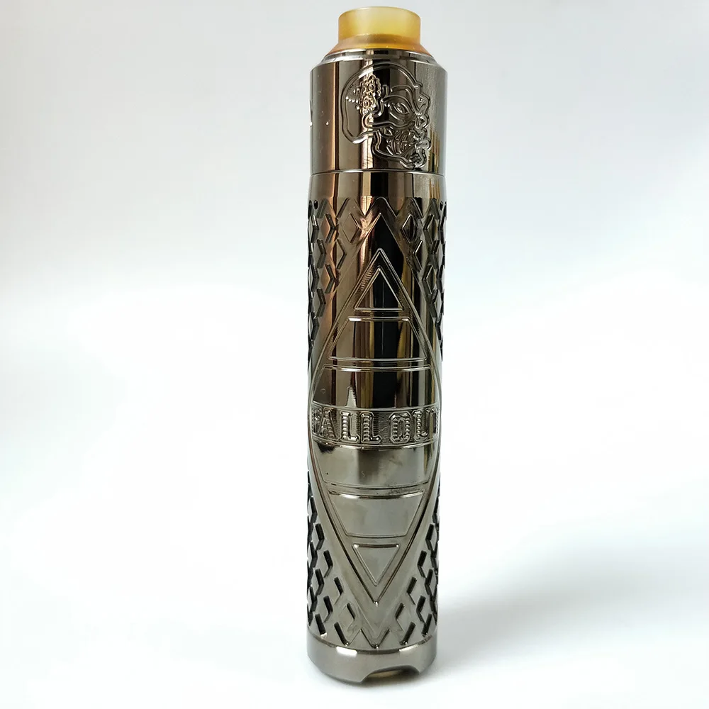 Kit A Новейший стильный стартовый комплект с черепом механический модуль RDA распылитель диаметром 28 мм огромный испаритель паров vape комплект - Цвет: Kit A