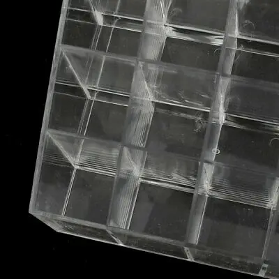 Пластиковая прозрачная стойка-органайзер для губной помады с 40 отделениями от AliExpress WW