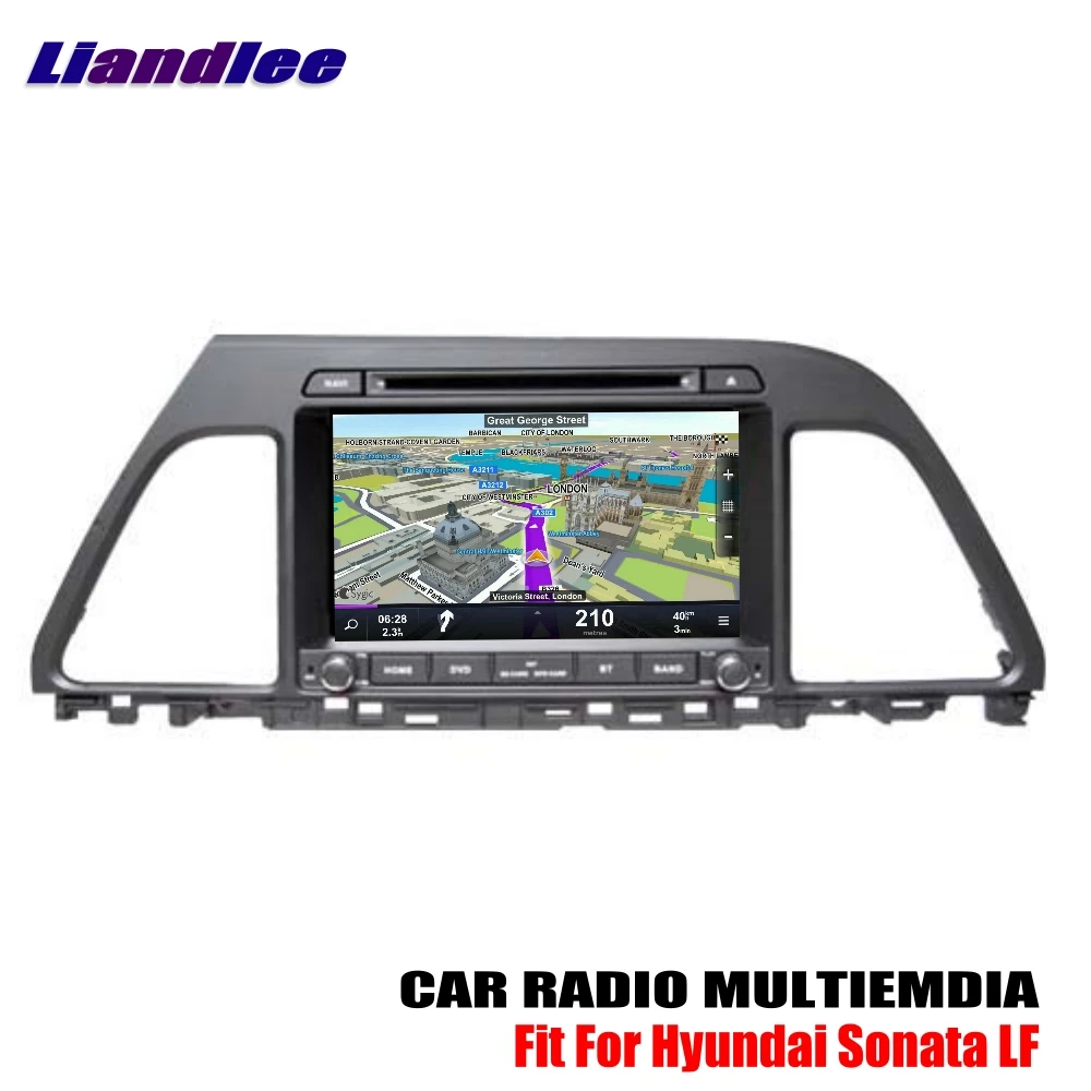 Автомагнитола Liandlee для Hyundai Sonata LF 2015 ~ 2017 Android CD DVD плеер GPS Navi навигация карты