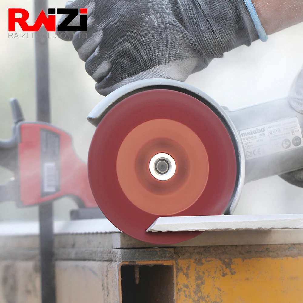 Вакуумный паяный алмазный шлифовальный диск Raizi 100/115/125 мм двустороннее лезвие