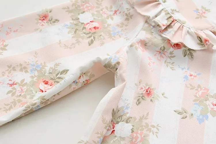 Мори Блузка для девочек свободные Для женщин рубашка в стиле Питера Пэна Colloar