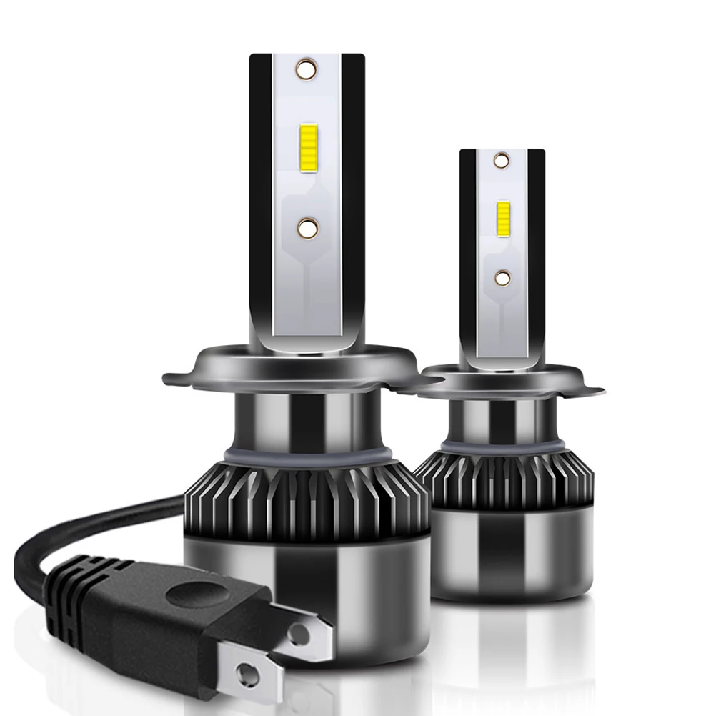 Автомобильный светодиодный светильник H7 H1 H4 H11 9005 9006 9012 100 Вт 10000LM 6000K DC 9 В 32 Ближний