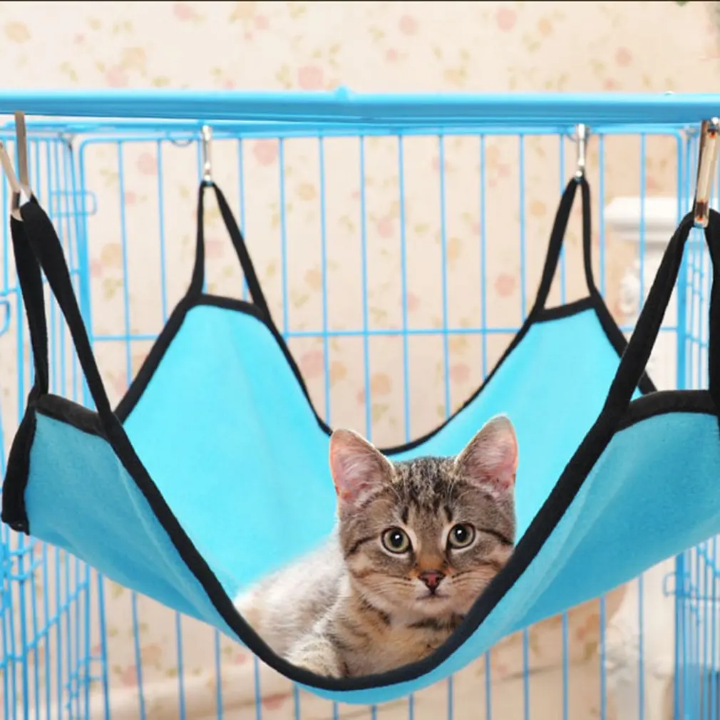 

ECO-Friendly Cat's Hammock Litter Cat's Hanging Large Bed Breathable Cage Cat's Beds Portable Comfortable Pet Supplies