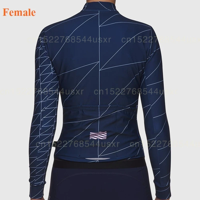 Женский трикотажный костюм MAAP футболка с длинным рукавом для велоспорта весна